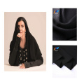 Tecido muçulmano Abaya 100% poliéster Marvijet Abaya